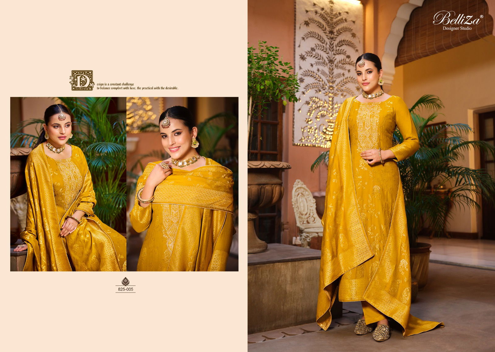 Shalimar By Belliza Viscose Pashmina Dress Material Catalog